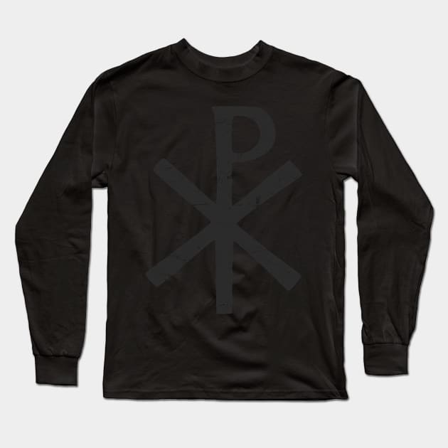 Chi Rho Symbol | Lutheran Church Long Sleeve T-Shirt by MeatMan